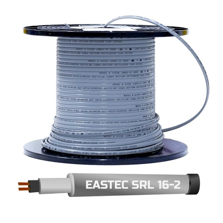 EASTEC SRL 16-2 M=16W, саморегулирующийся греющий кабель без оплетки